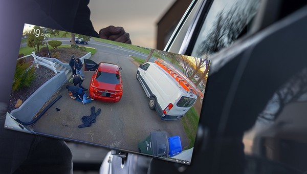 Chcieli mu ukraść auto sprzed domu. Bił się z czterema złodziejami [WIDEO]