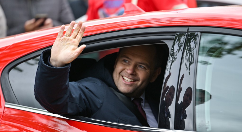 25505203 - WĘGRÓW WIZYTA KAROLA NAWROCKIEGO (Karol Nawrocki)