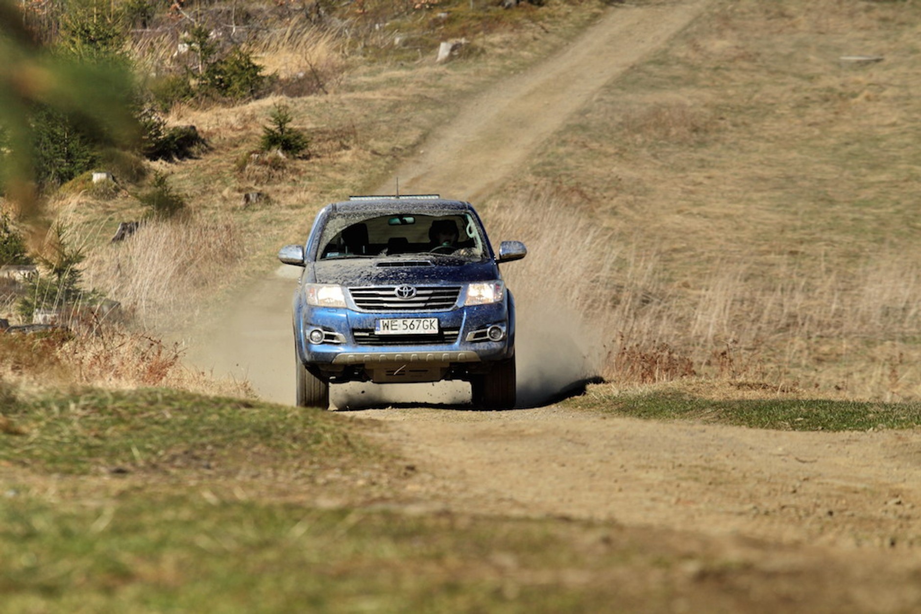 Adam Małysz testuje Toyotę Hilux