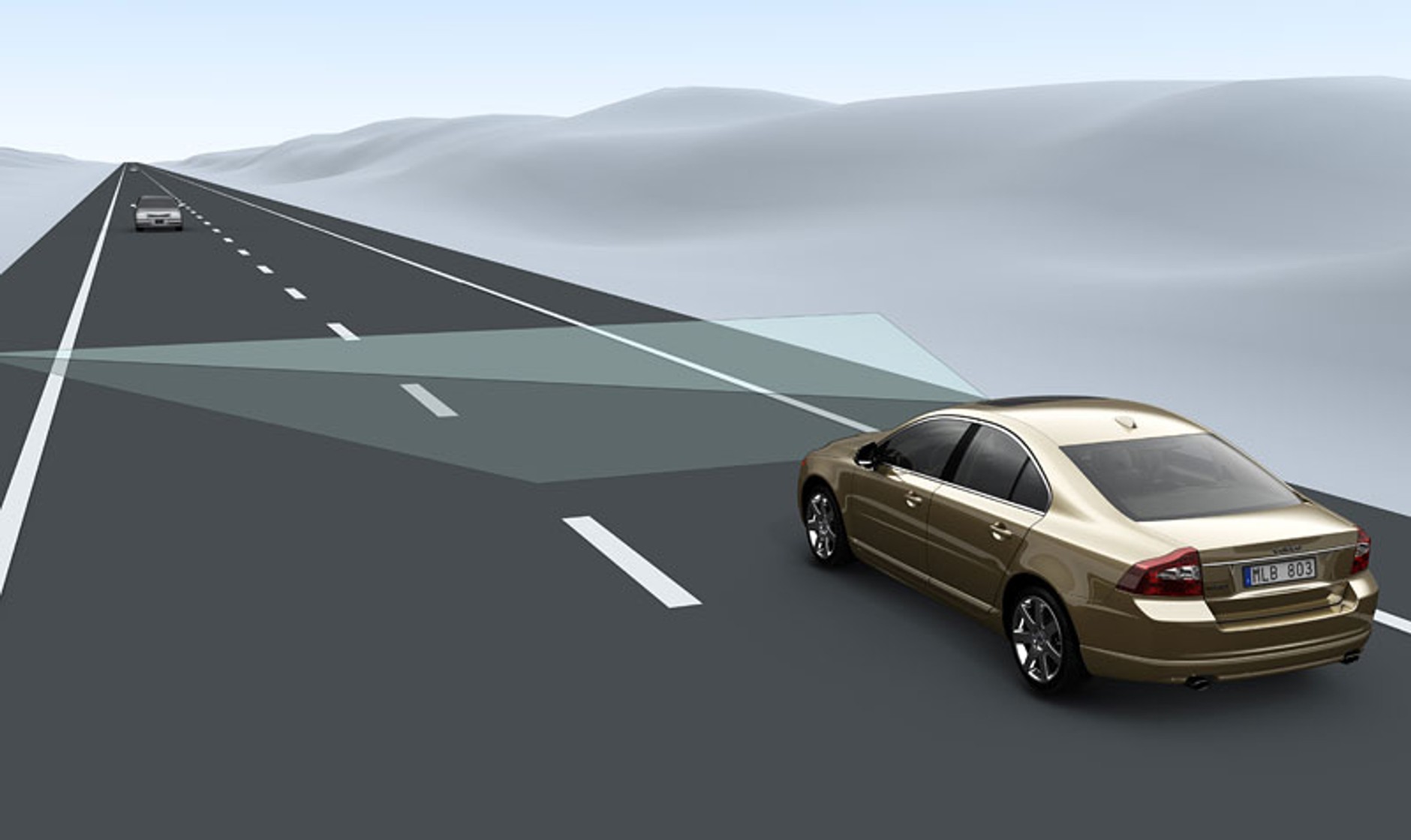 Duże Volvo mówi: „Stary, zatrzymaj się i napij się kawy”