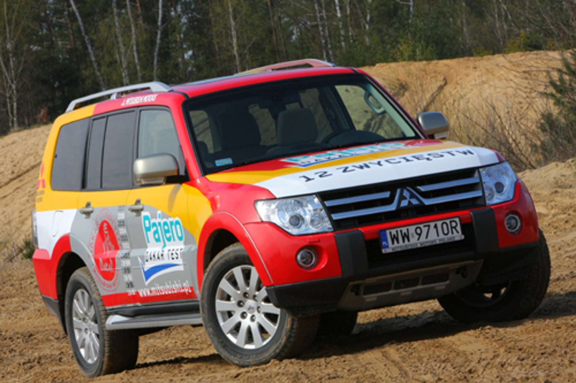 Mitsubishi Pajero ma powody do dumy