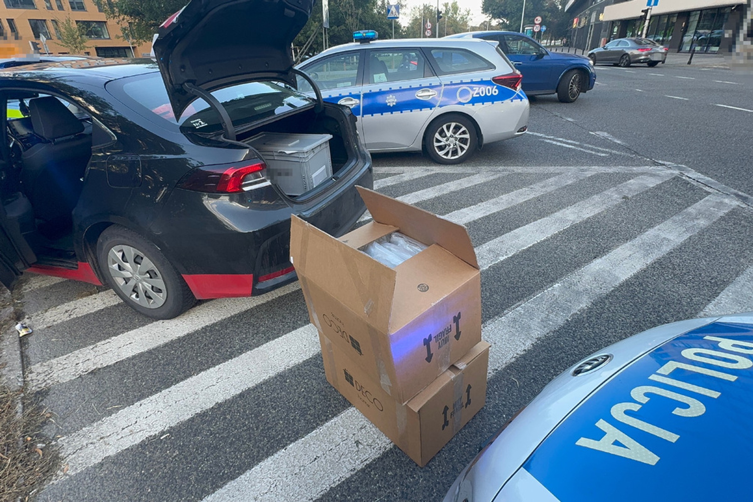 Zamiast pasażerów woził narkotyki. Rekordowy ładunek w aucie przewozu osób