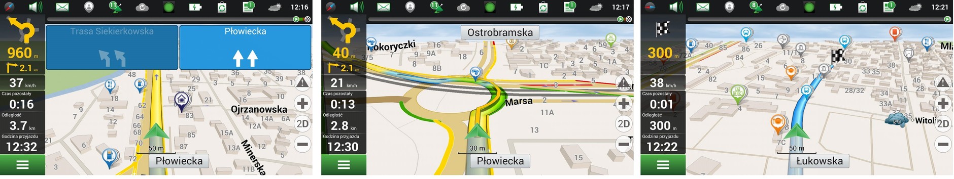 Oto co zobaczy kierowca w trakcie jazdy.