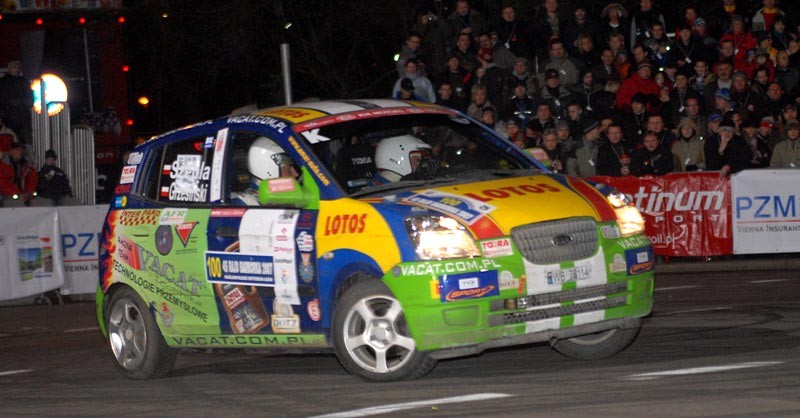 Rajd Barbórka 2007: Hołek o sukcesie na Karowej