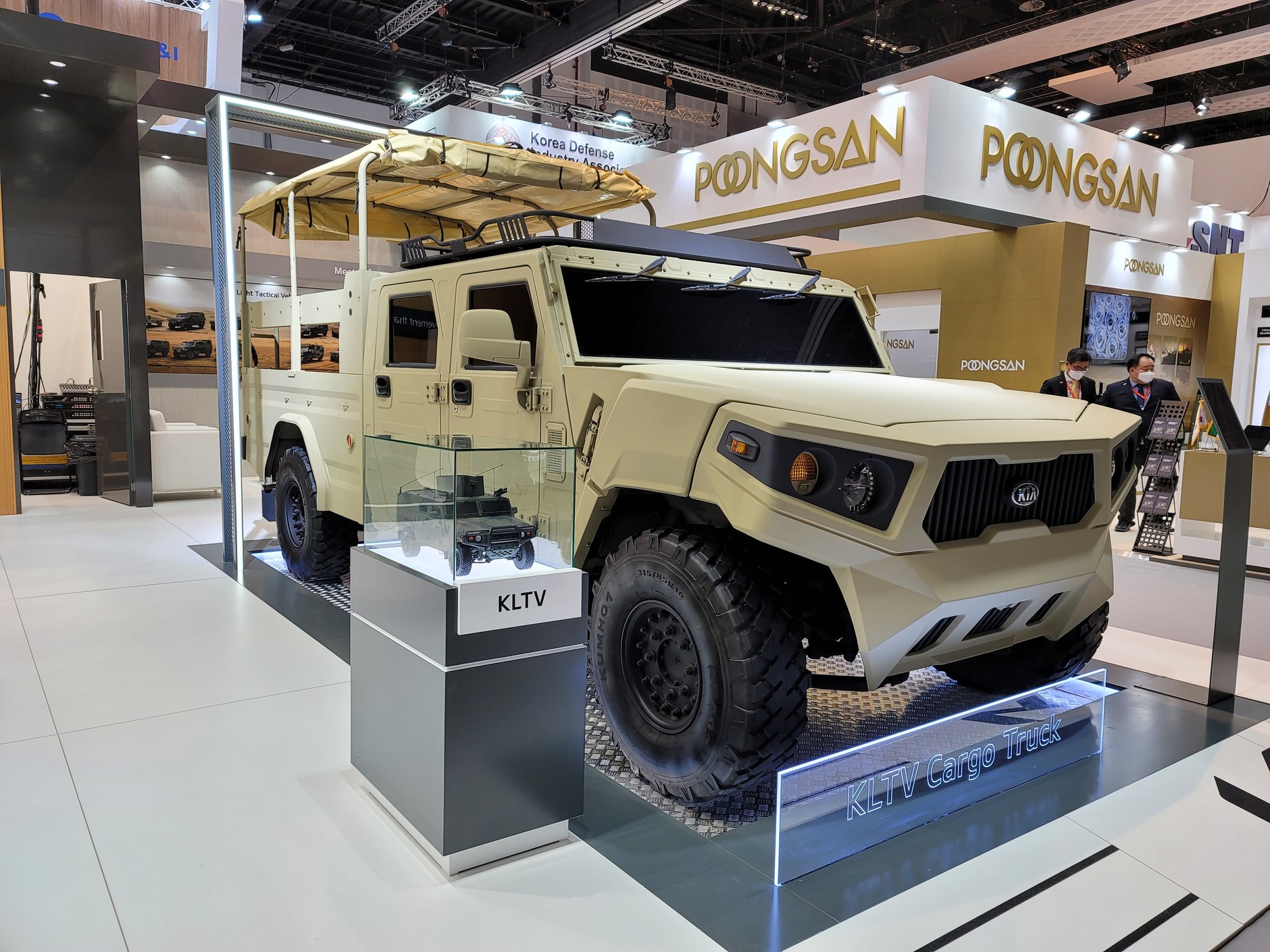 Kia Light Tactical Vehicle Cargo Truck