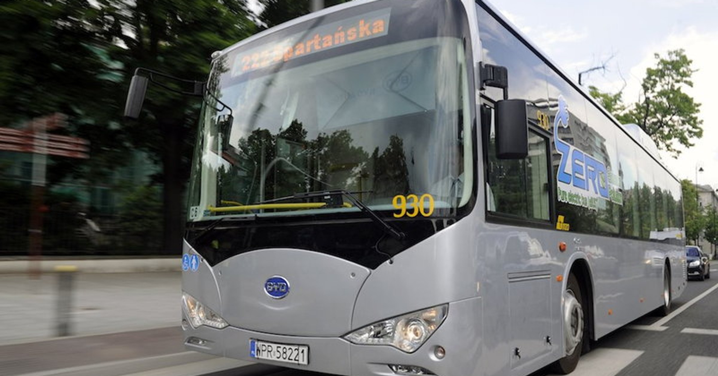 Autobus elektryczny BYD