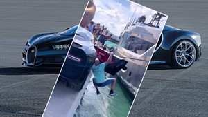 Podciągał się na drzwiach Bugatti i Rollsa. Ogląda się to dziwnie