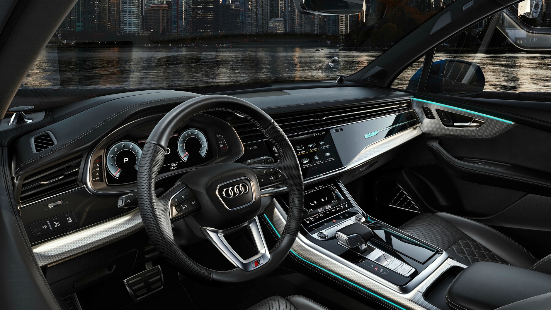 Styliści Audi tym razem nie ruszali kabiny