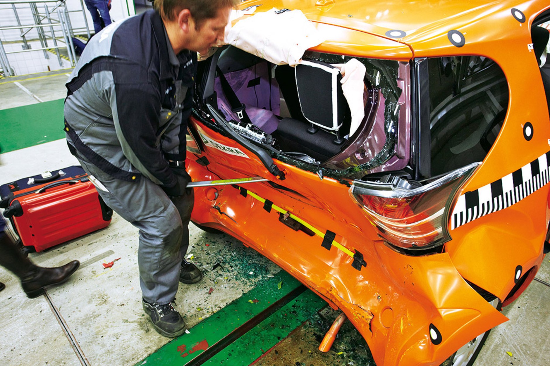 Test zderzeniowy: śmierć czai się na tylnych fotelach