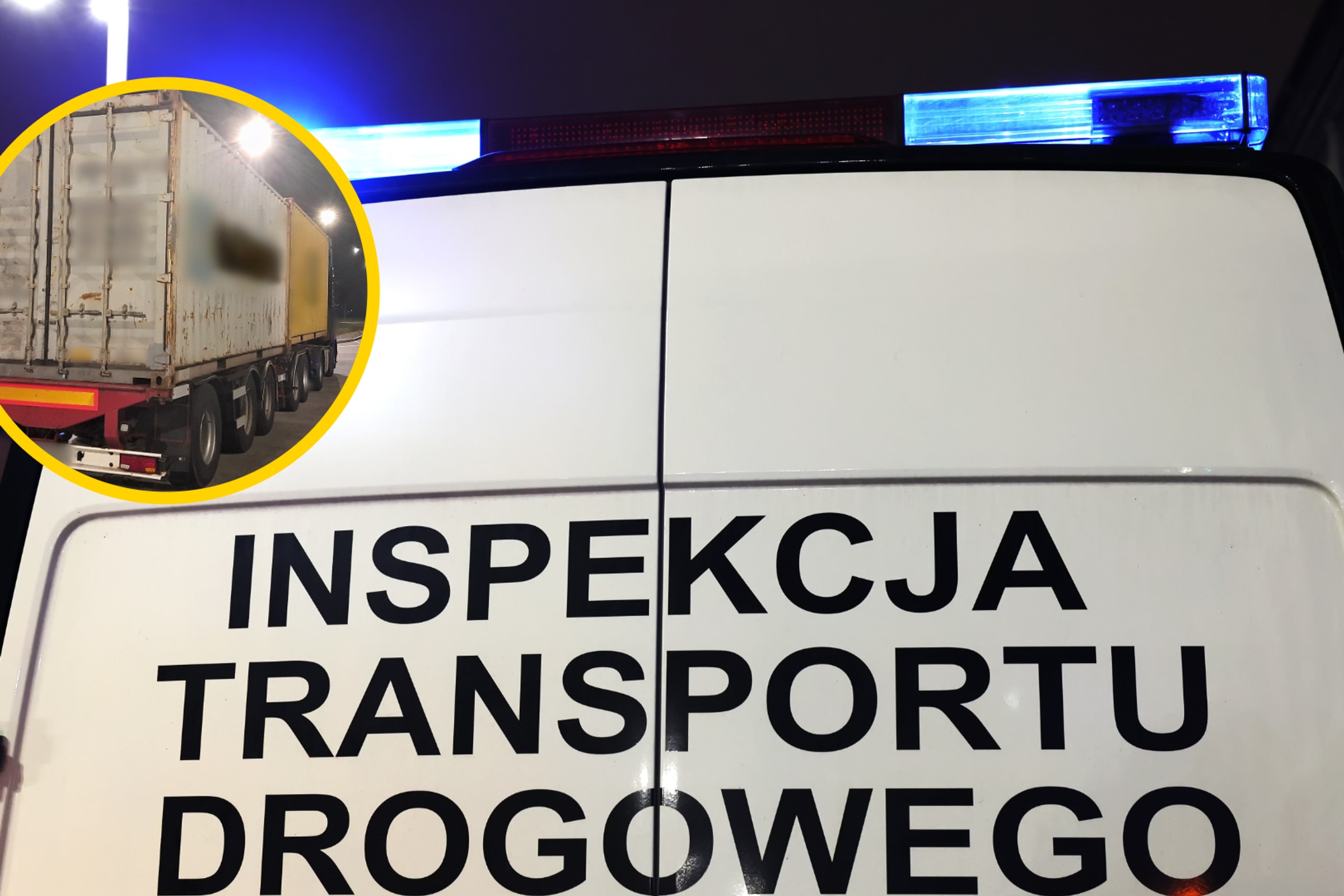 Inspektorzy ITD mieli rację. "Stonoga" trafiła na wagę. Była zdecydowanie za ciężka