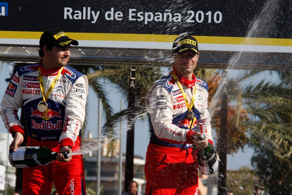 Rajd Hiszpanii 2010: ponownie Loeb i trzy Citroëny na pudle (galeria Rallyworld©Willy Weyens)