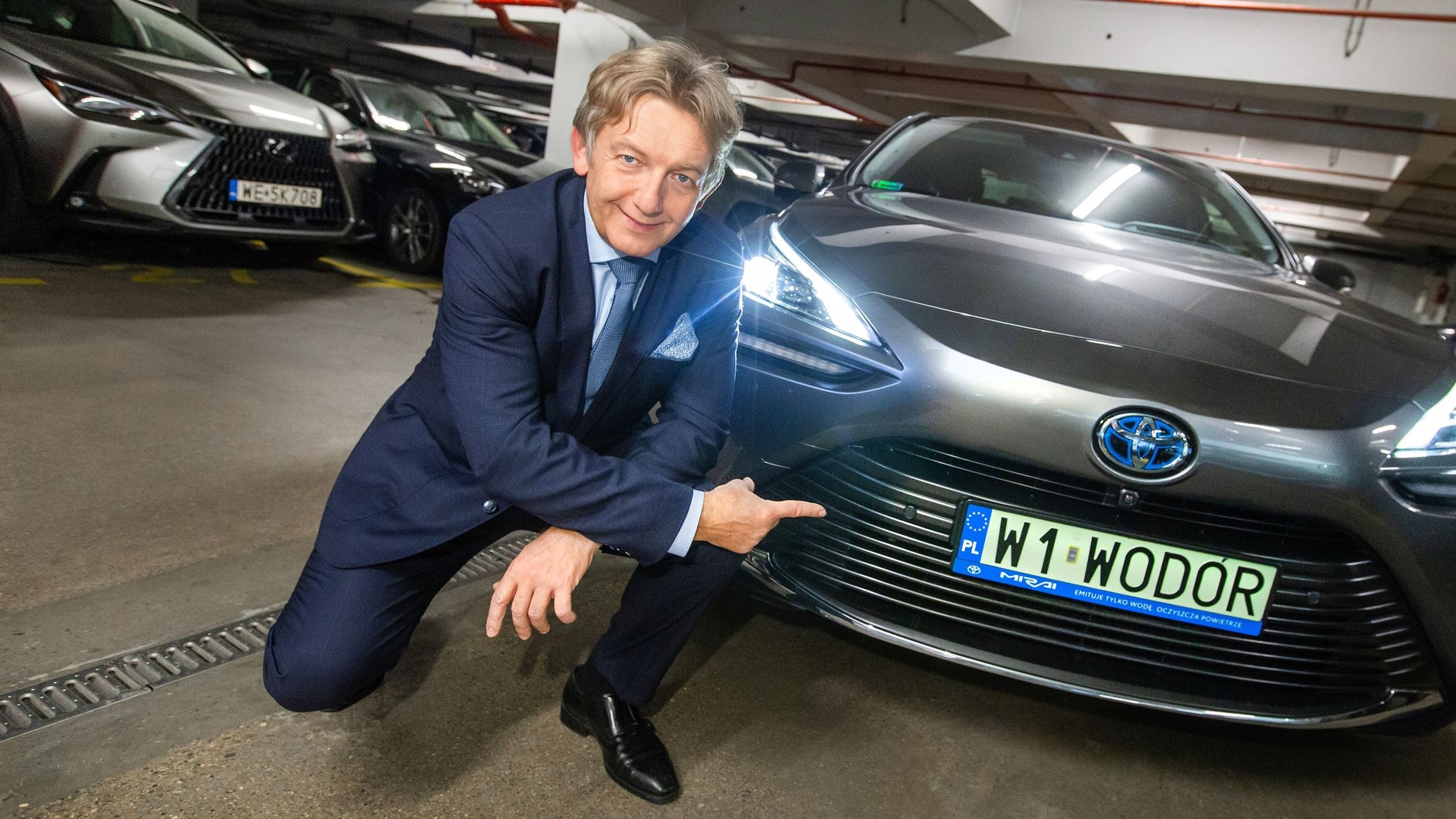 Jacek Pawlak, prezes Toyota Central Europe i druga generacja Toyoty Mirai