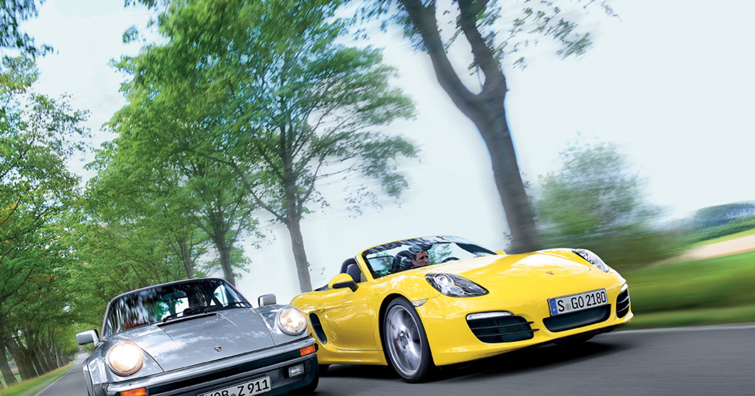 Porsche Boxster kontra 911 Turbo z 1980 r.: bokserska refleksja