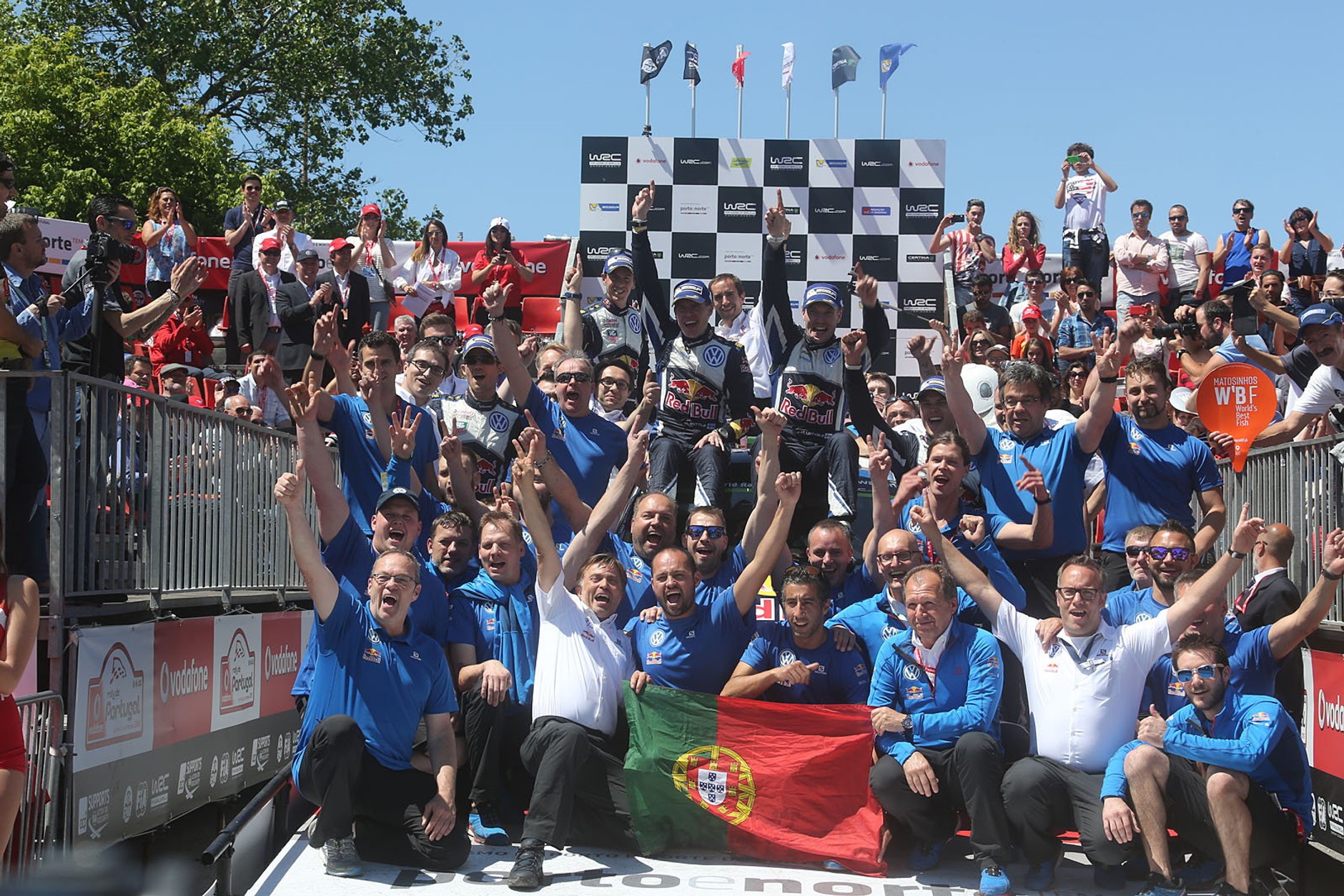 Rajd Portugalii 2015: punkty Kubicy, tercet Volkswagena