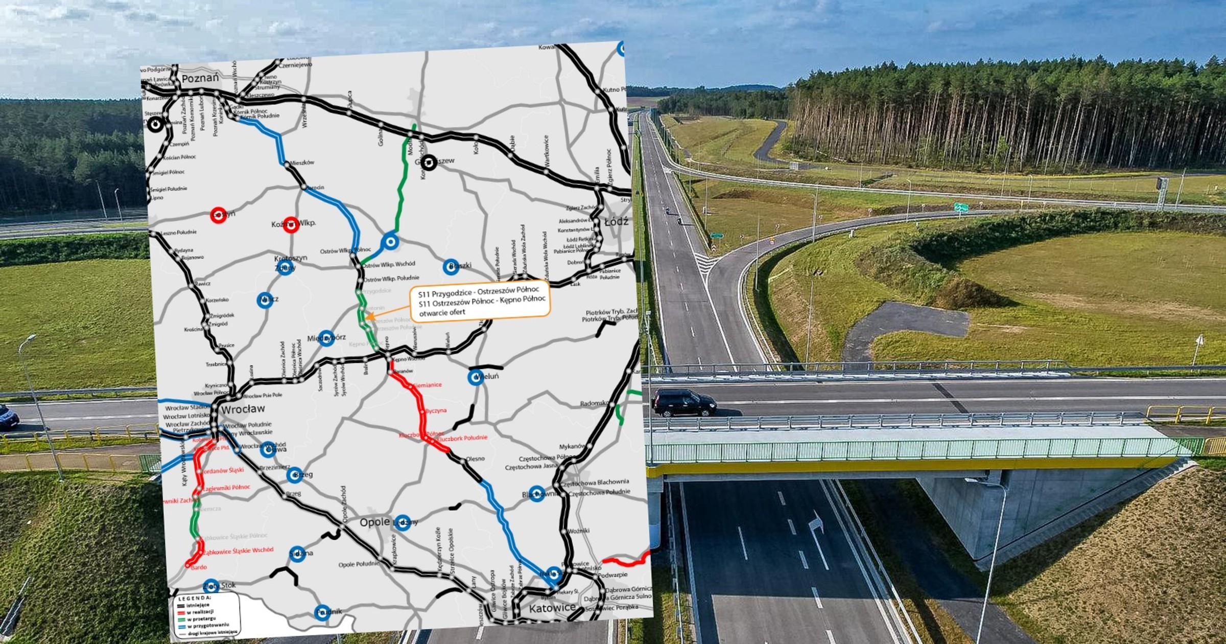 Już wkrótce powinniśmy poznać firmy, które wybudują ponad 30 km drogi ekspresowej S11
