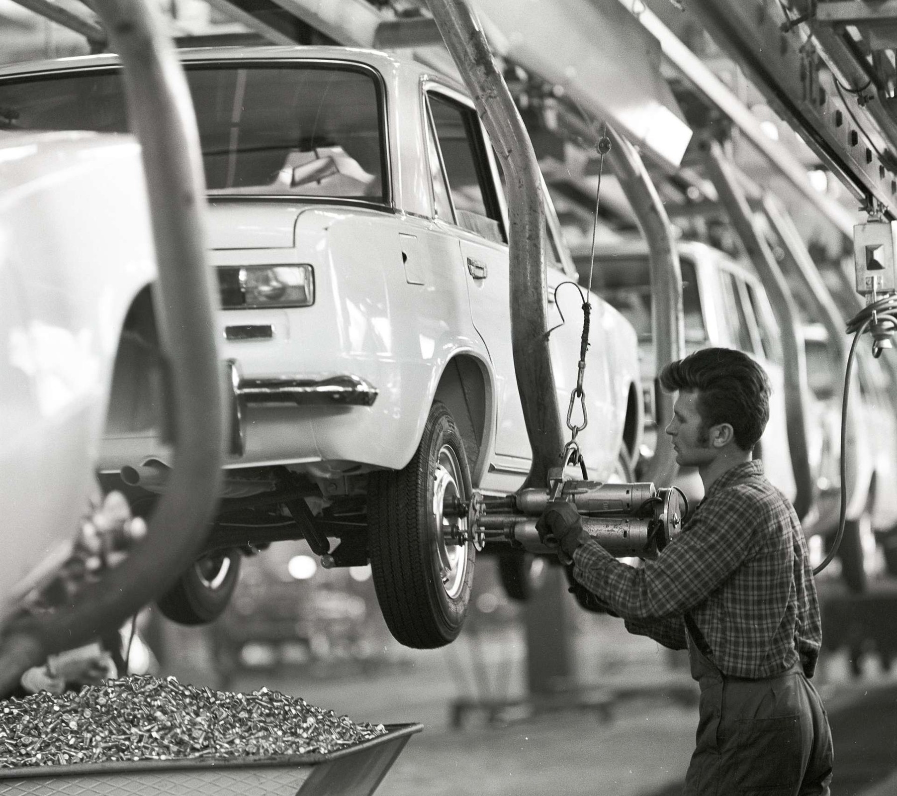 Produkcja w 1974 roku - Łada WAZ-2101.