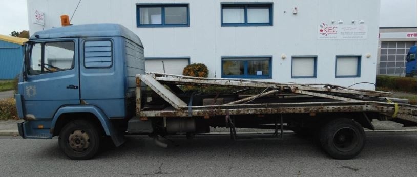 Ciężarowy Mercedes z 70 usterkami