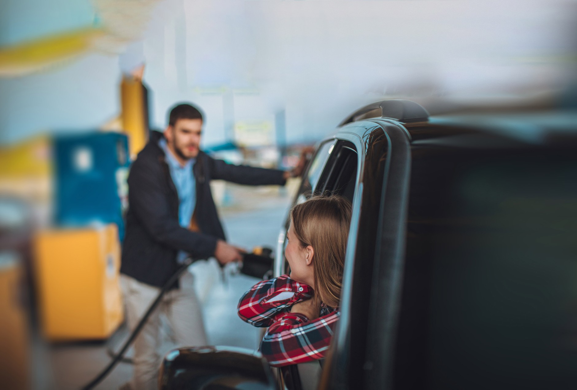 Tankowanie samochodu