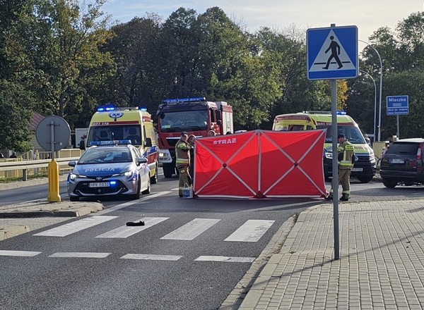 Tragiczny wypadek w Przeworsku. 6-latek zginął na przejściu dla pieszych