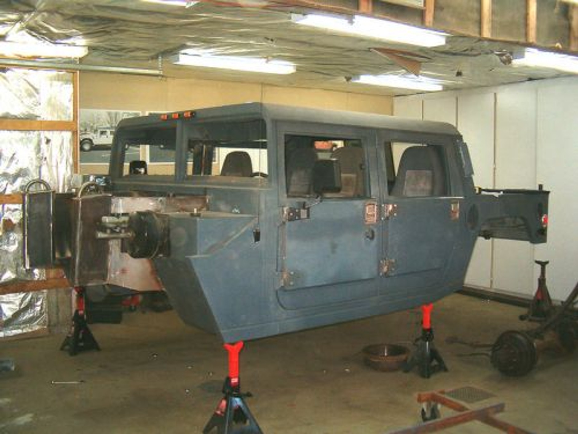 Hummer H1 - Własnoręczna robota