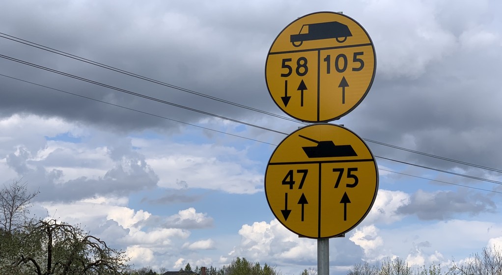 Znaki dla transportów wojskowych