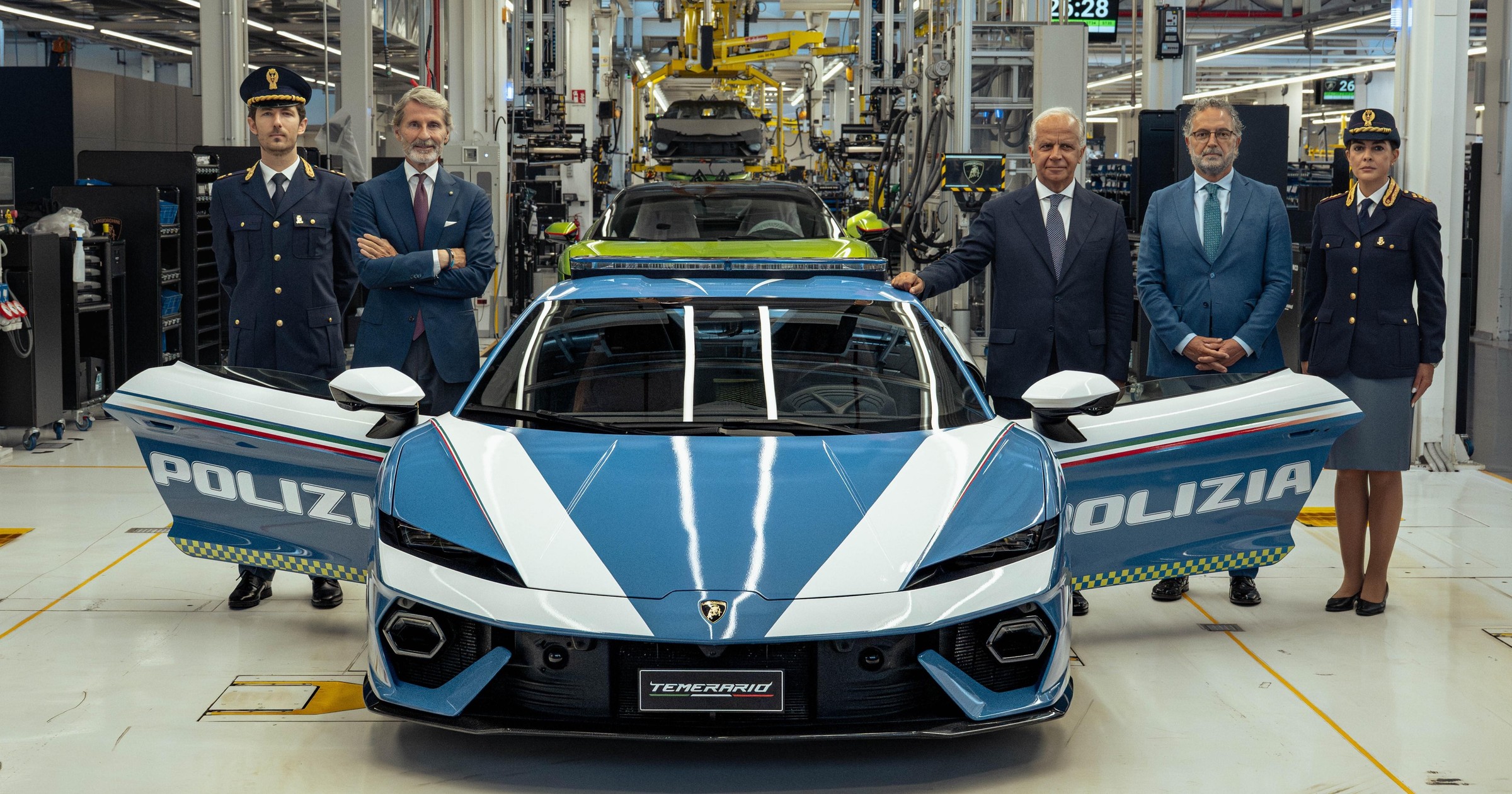 Lamborghini Temerario dla włoskiej policji