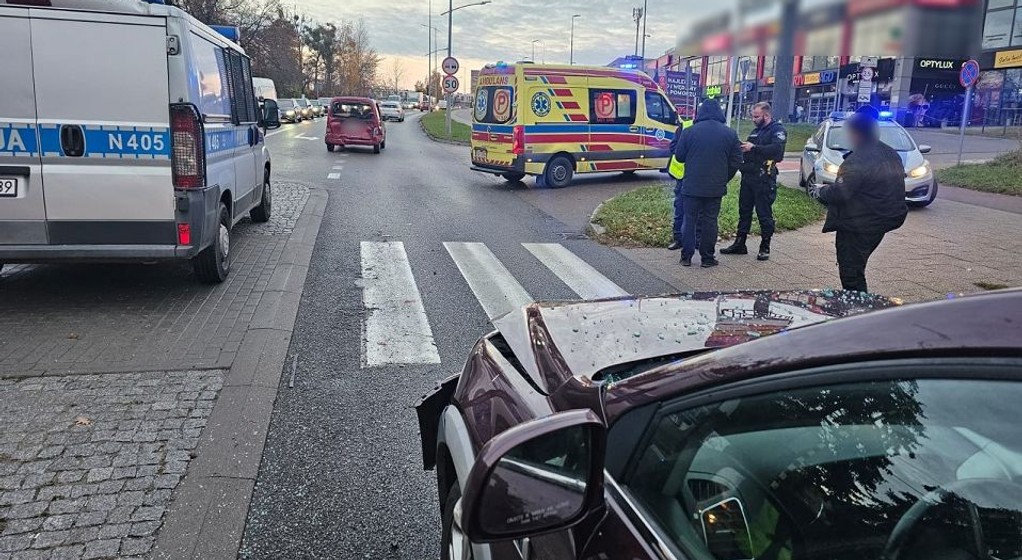 Wypadek w Pruszczu Gdańskim