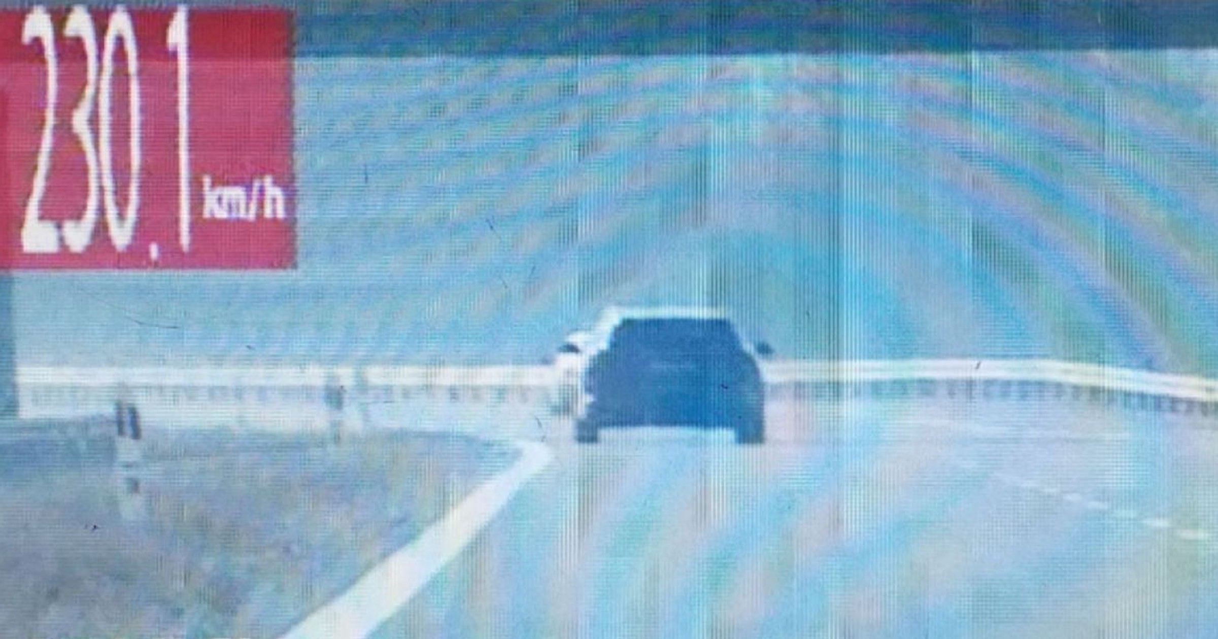 Trzy mandaty w ciągu dwóch dni. Przekroczył prędkość o 110 km/h