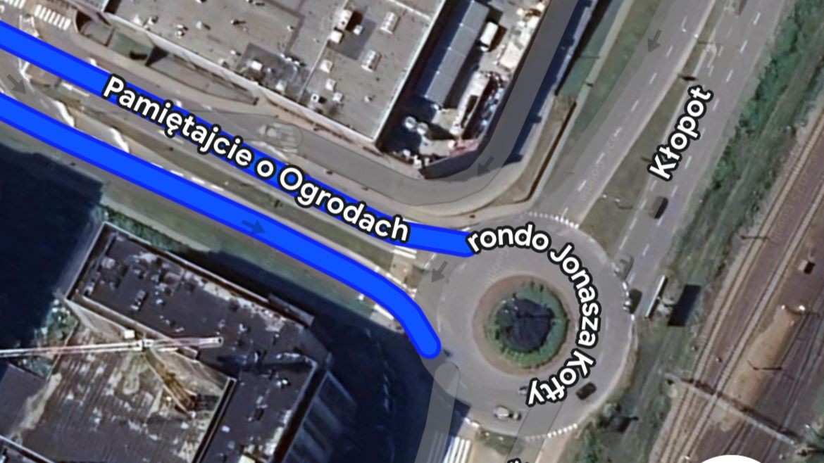 Ul. Pamiętajcie o Ogrodach w Warszawie