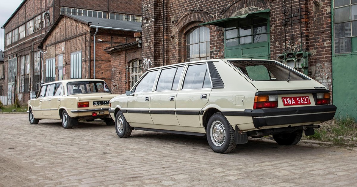 Polski Fiat 125p "Jamnik" i FSO Polonez Long