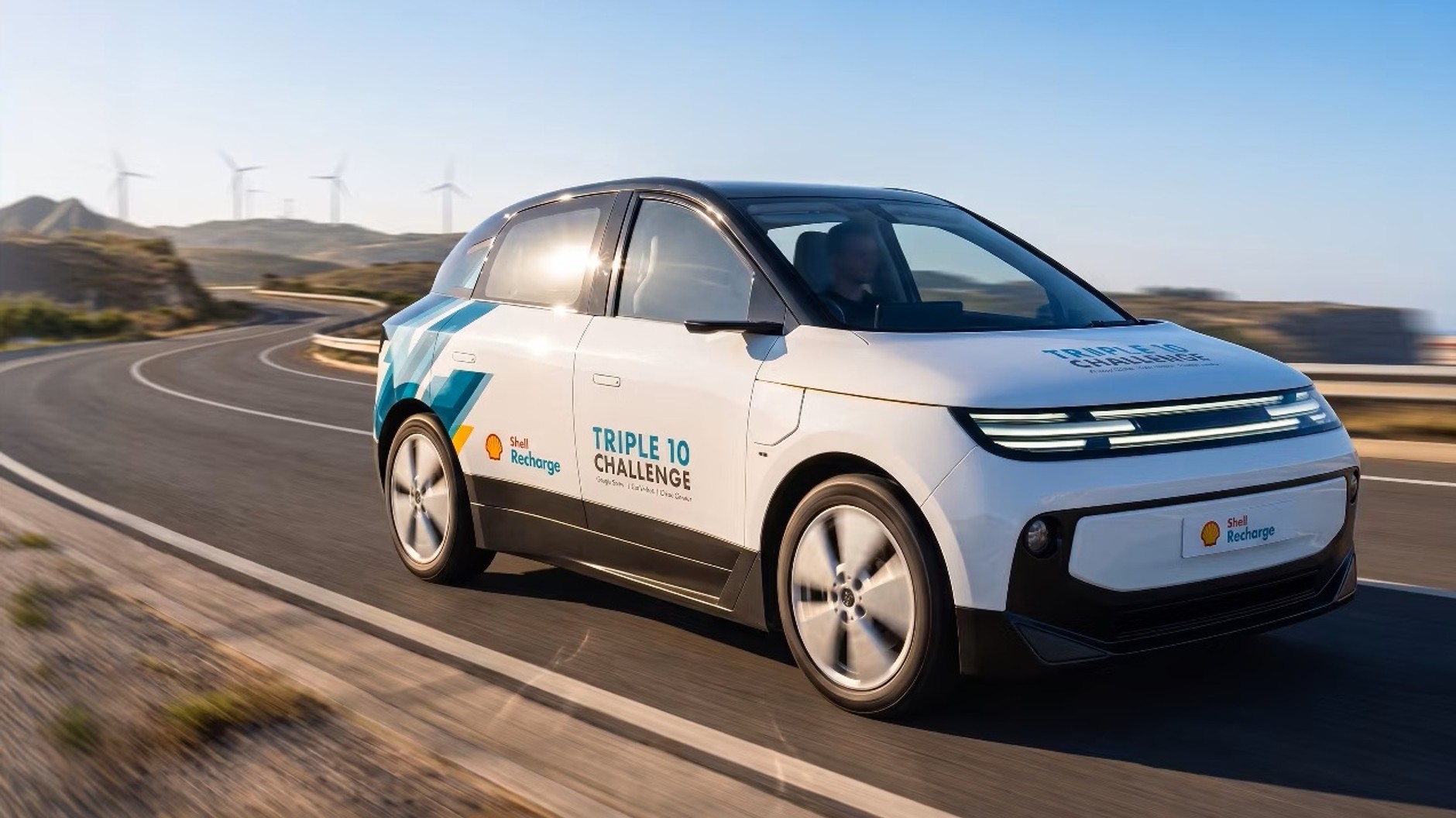 Samochód elektryczny Shell Triple 10 Challenge