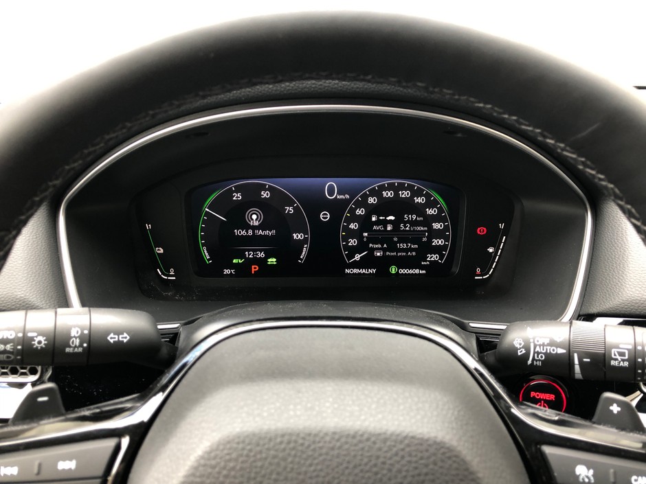 Nowa Honda Civic e:HEV Advance