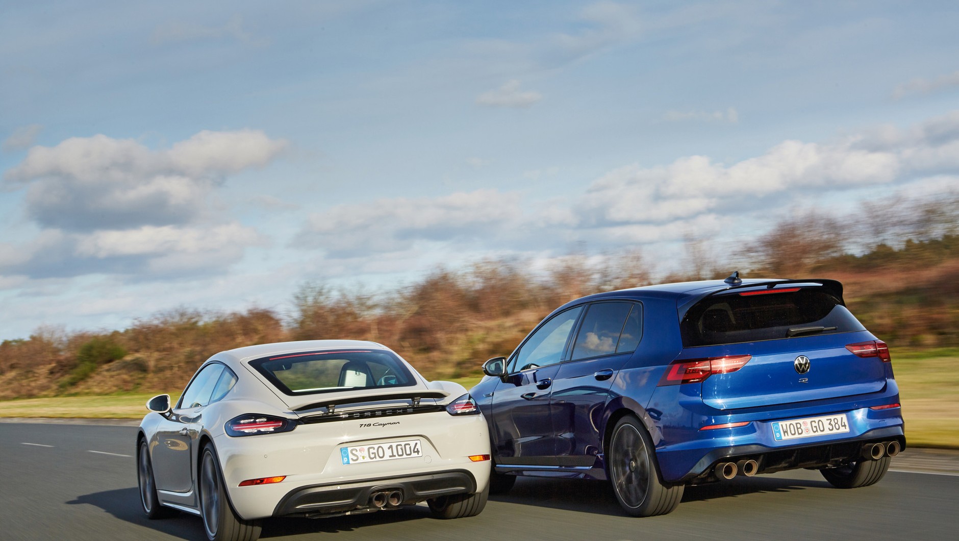 Czy VW Golf R potrafi być jak Porsche Cayman?