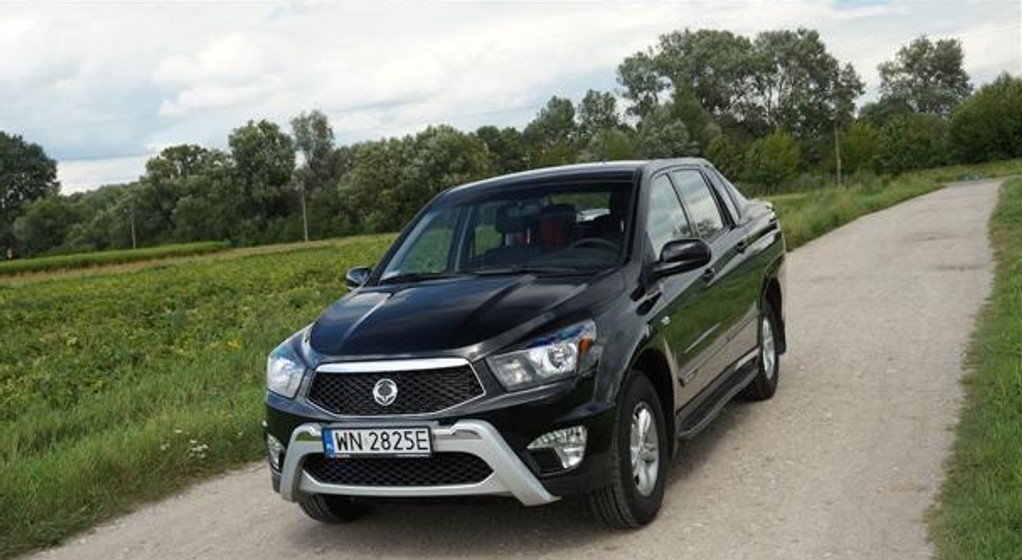 SsangYong Actyon Sports - VAT-owóz z Korei
