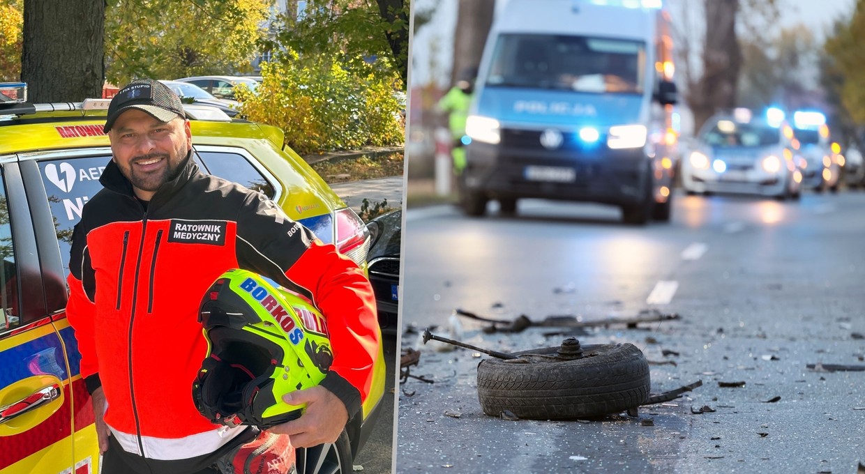 "Jedziemy na miejsce każdej tragedii". Szczera rozmowa z ratownikiem o wypadkach