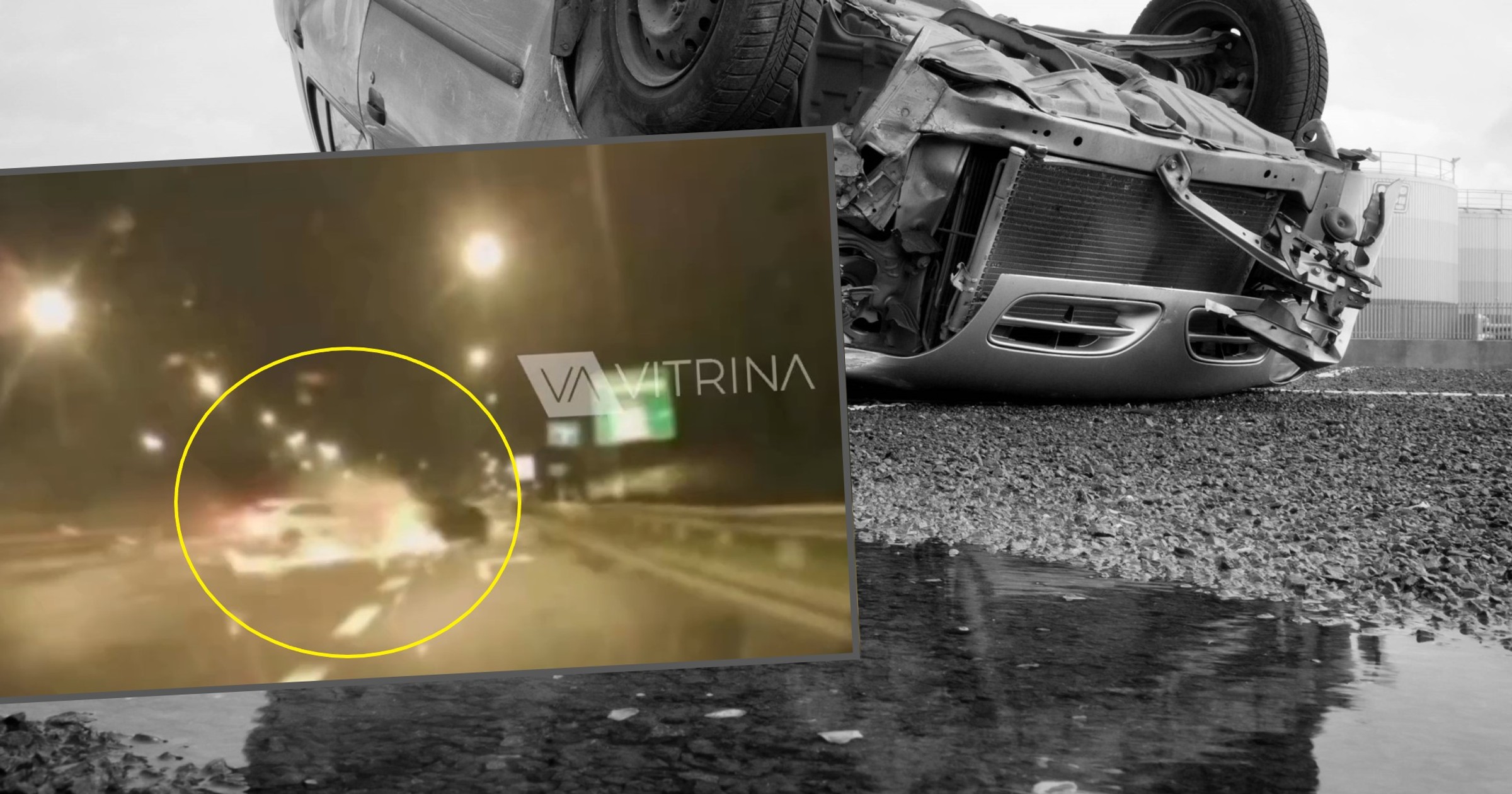 Wypadek na Trasie Łazienkowskiej w Warszawie przypomina scenariusz z A1