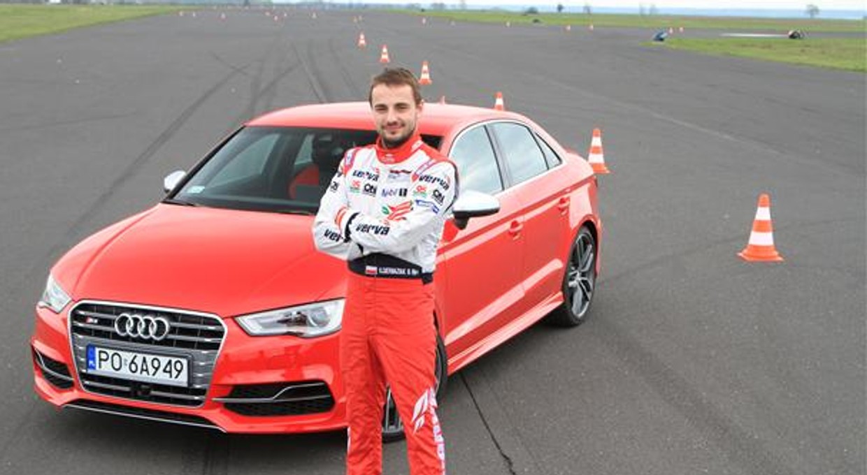 Kuba Giermaziak testuje Audi S3 limousine