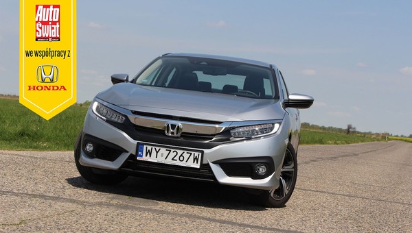 Honda Civic sedan 1.5 VTEC Turbo – dynamiczna i wygodna