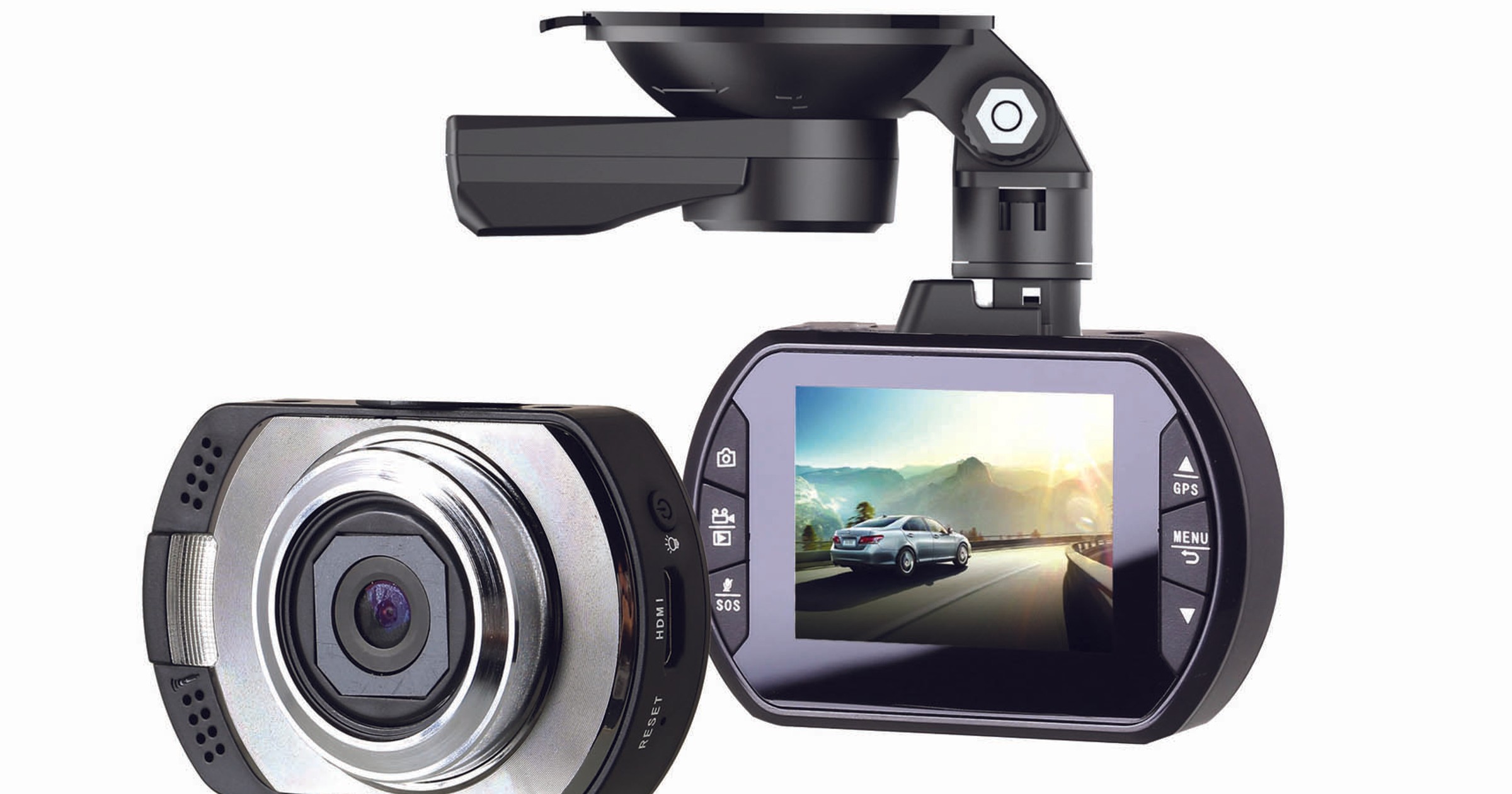 Gembird DCAM-GPS-01 - Kamera samochodowa z GPS-em