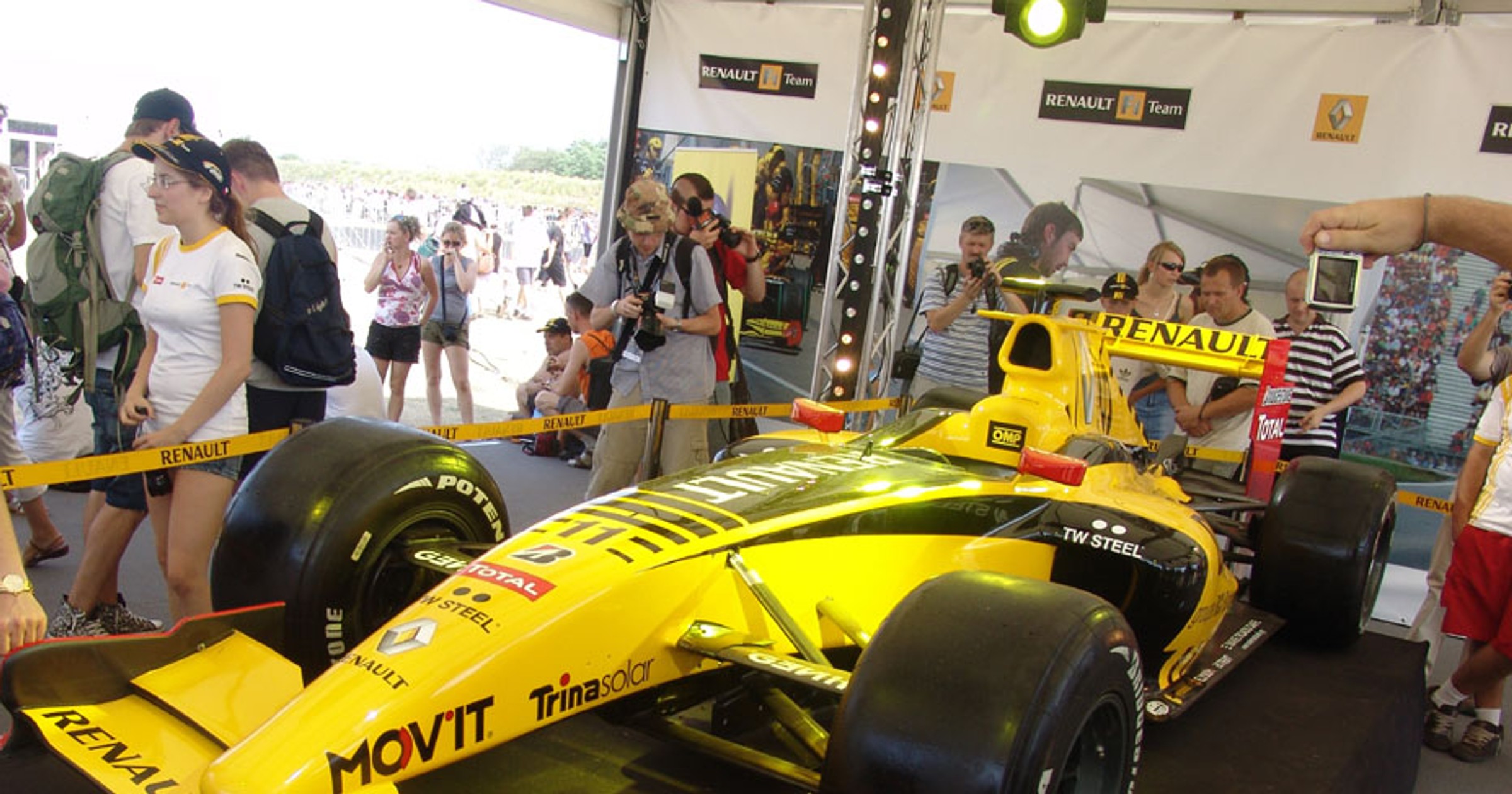 N-Gine Renault F1 Team Show: Kubica szalał w Poznaniu