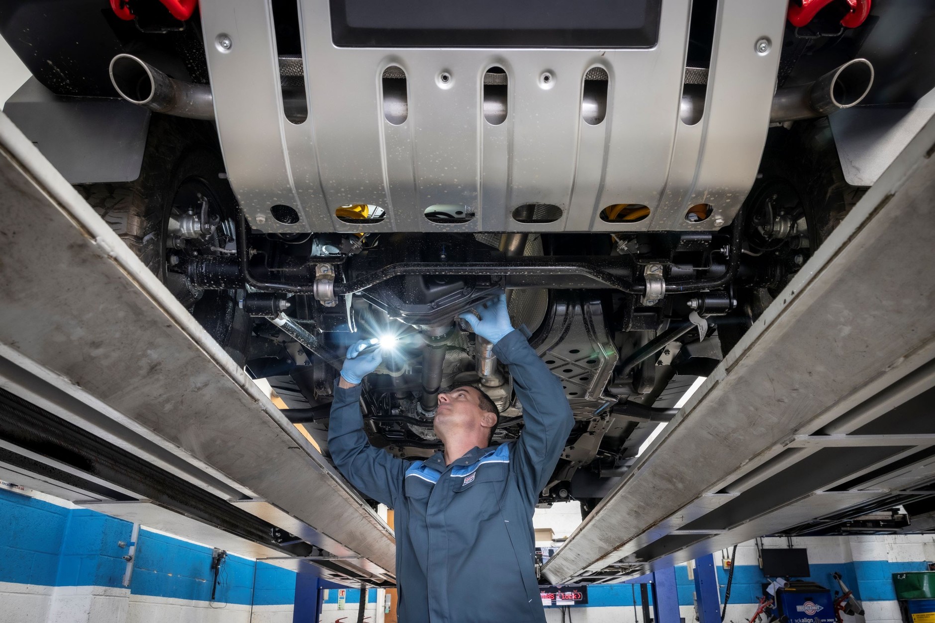 Od spodu wszystko zostało porządnie zabezpieczone