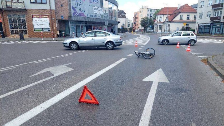 23-letni kierowca potrącił 72-latka na rowerze. Obaj byli... trzeźwi