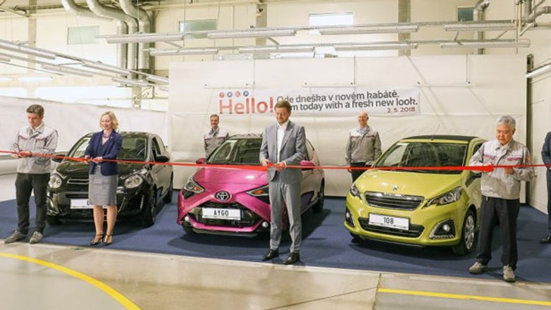 Kolińskie trojaczki - Toyota Aygo, Peugeot 108 i Citroën C1