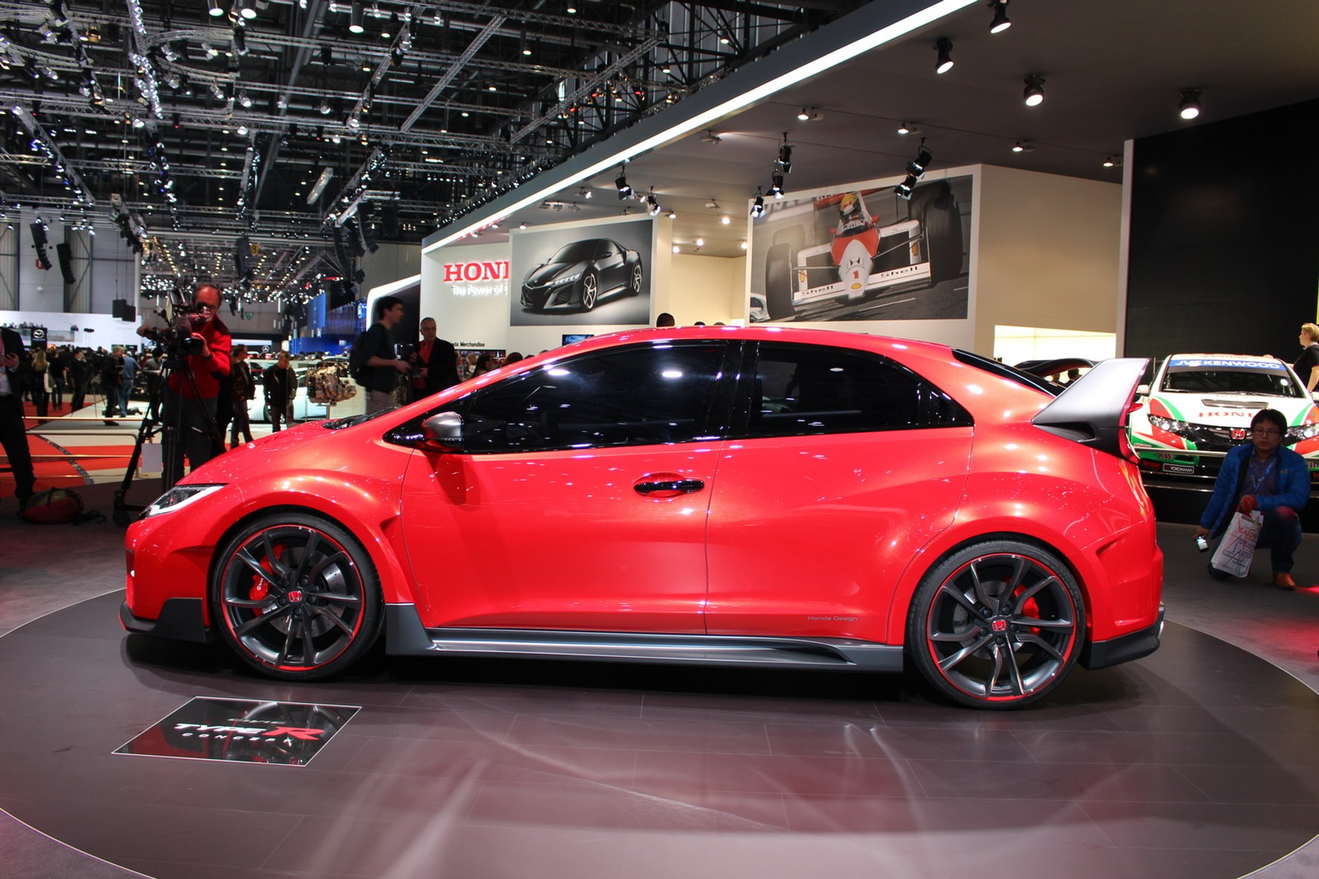 Genewa 2014: Honda Civic Type R Concept: wyścigówka na zwykłe drogi