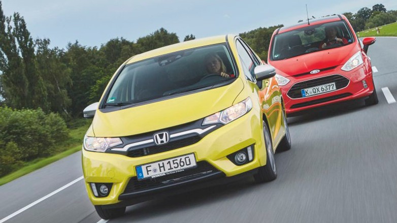 Pojemność kontra turbo - Honda Jazz vs Ford B-Max