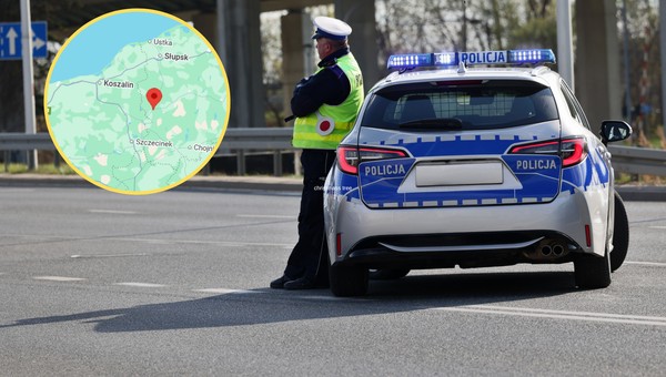 Policjanci z Miastka zatrzymali Kolumbijczyka bez prawa jazdy. Twierdził, że kupił je w sieci (Screen: Google Maps)