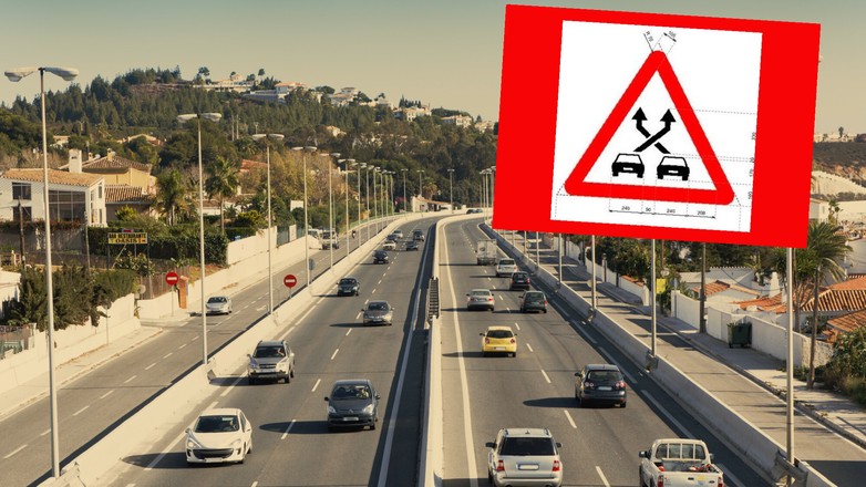 Nowy znak drogowy na hiszpańskich drogach. Mowa o P-35 (screen: ispain.news)
