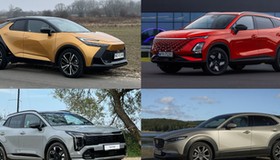 Toyota C-HR, Omoda 5, Kia Sportage i Mazda CX-30