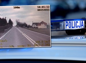 Potężnie przekroczył prędkość. Straci prawo jazdy i będzie musiał zapłacić 3700 zł kary
