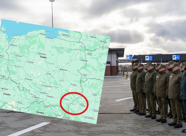 Nowe przejście graniczne z Ukrainą już działa. Kontrole prowadzone są całodobowo